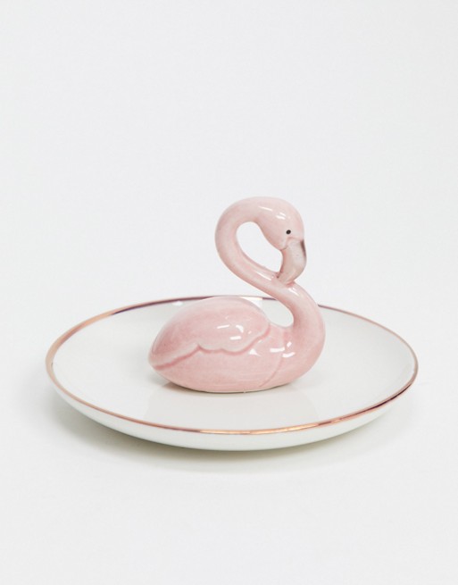 Sunnylife flamingo trinket tray