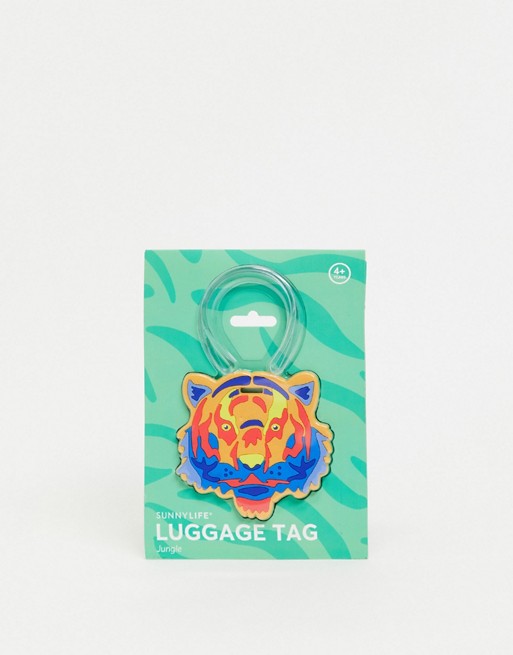 Sunnylife jungle luggage tag