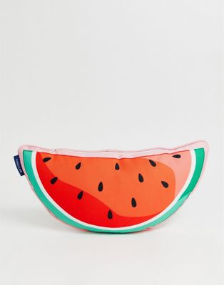 Sunnylife - Kussen met watermeloenprint voor binnen en buiten-Rood