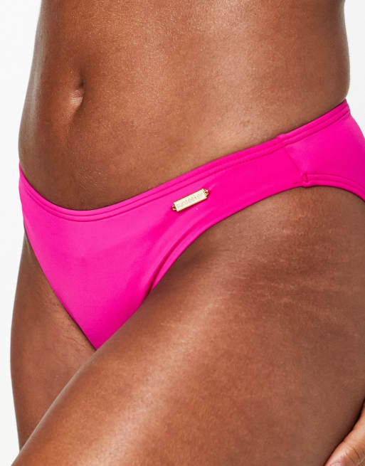 Sunseeker classic bikini biref in very berry pink