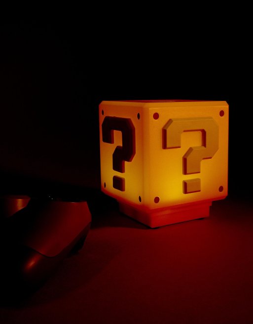 Paladone Mini Question Block Light, Super Mario Bros. Officially