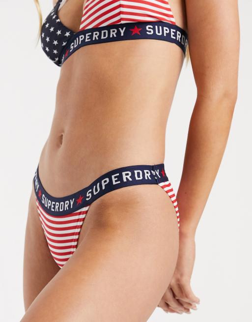 Superdry American spirit bikini bottom | ASOS
