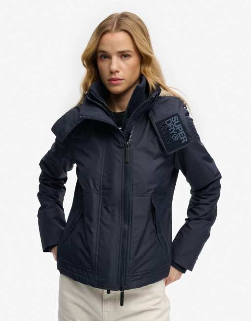Superdry Arctic Windcheater-Jacke mit Kapuze in Dunkelmarine, 2 von 7