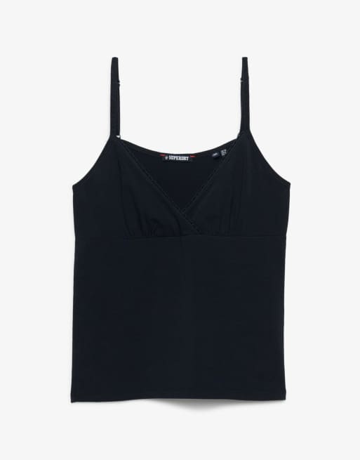 Superdry - Athletic Essentials - Débardeur à col V et détail contrastant - Bleu marine éclipse, 6 de 6