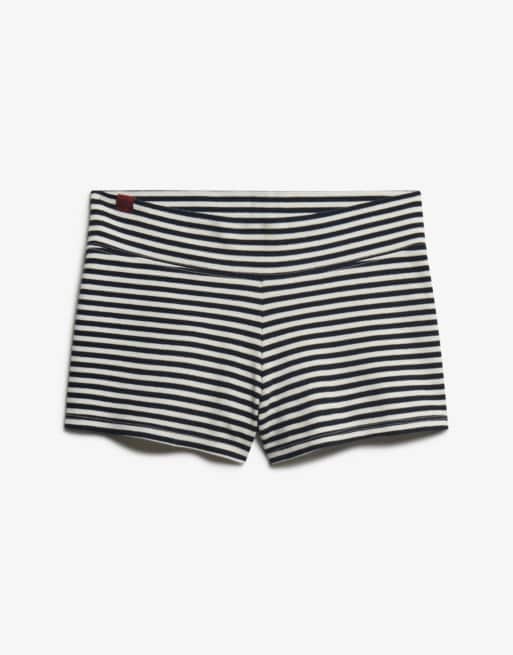 Superdry - Athletic Essentials - Short à rayures avec taille rabattue - Bleu marine éclipse, 6 de 6