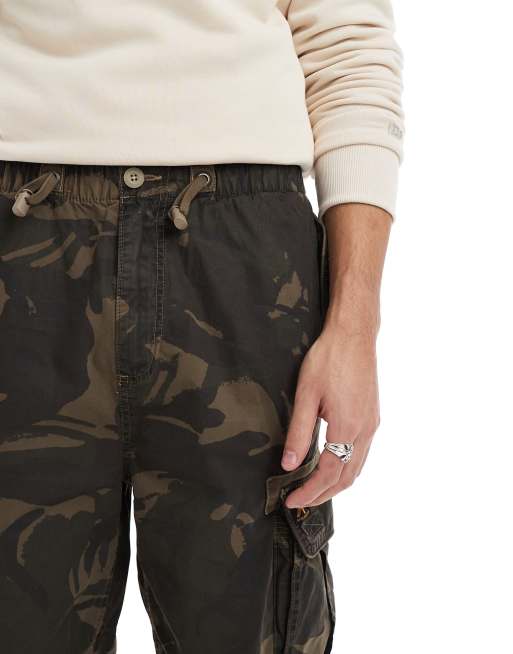 Superdry Baggy parachute pants in para camo ASOS