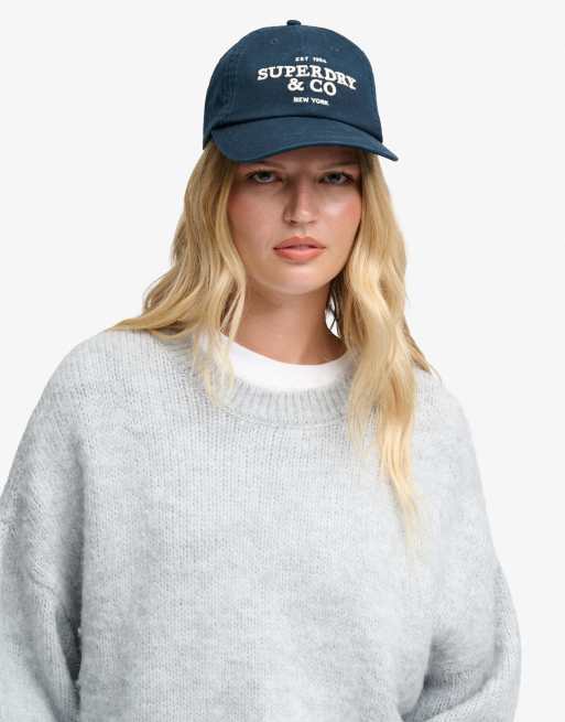 Superdry Baseball-Cap mit Company-Logo in Eclipse Navy, 2 von 4