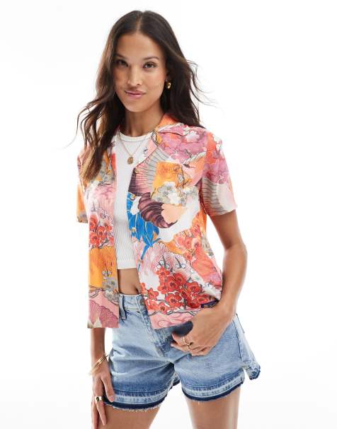 Superdry Beach – Freizeithemd in Kam Coral - view 1