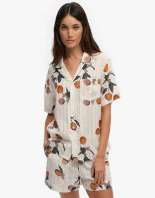 Superdry Bunt Damenhemd Beach Printed - Bild 2