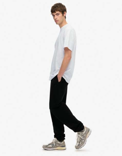 Superdry Blank oversized joggers in black - view 1