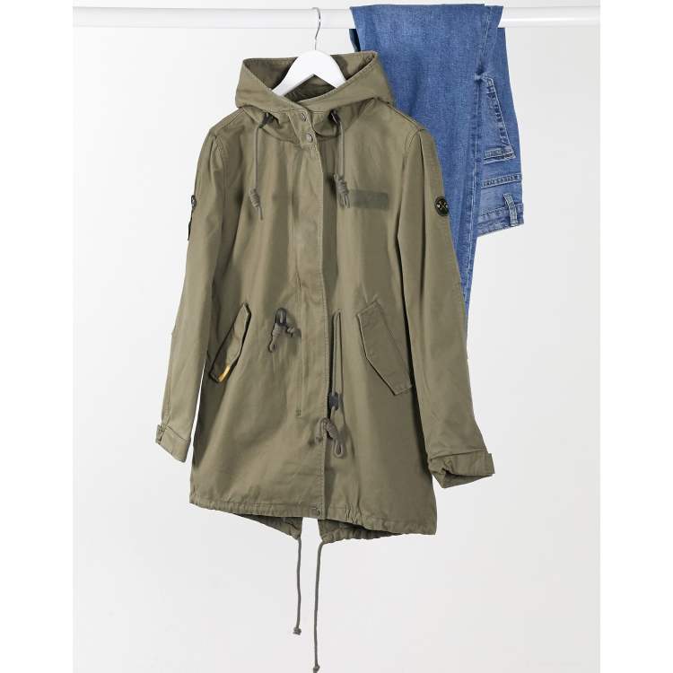 Superdry rookie clearance bonded parka damen