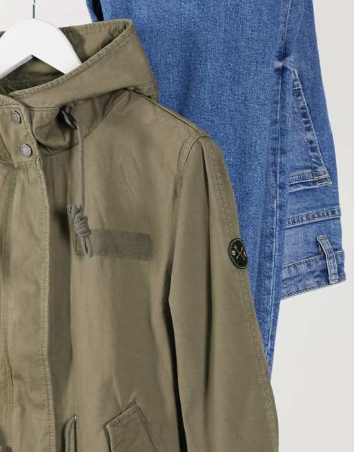 Superdry rookie hot sale bonded parka