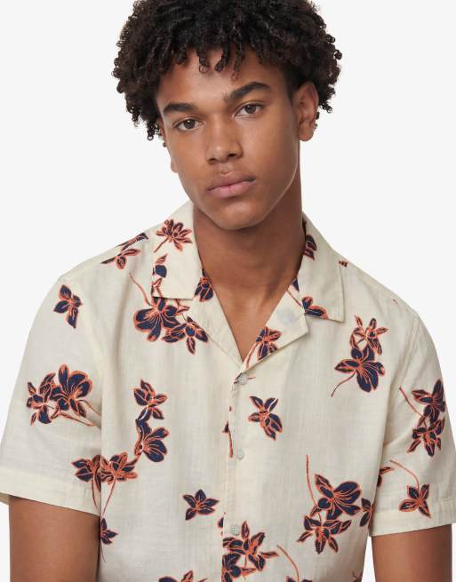 Superdry - Cabana - Chemise à manches courtes avec motif piscine - Blanc cassé fleur de lotus, 2 de 7