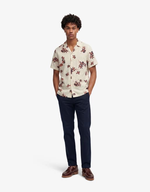 Superdry - Cabana - Chemise à manches courtes avec motif piscine - Blanc cassé fleur de lotus, 3 de 7