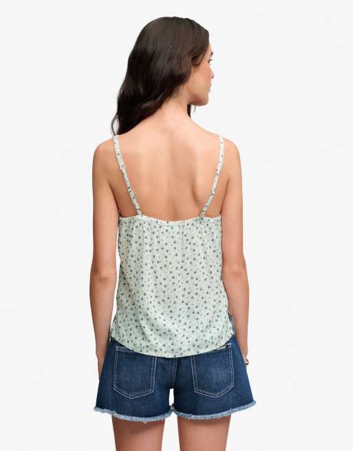 Superdry - Caraco à petites fleurs - Blanc cassé, 2 de 6