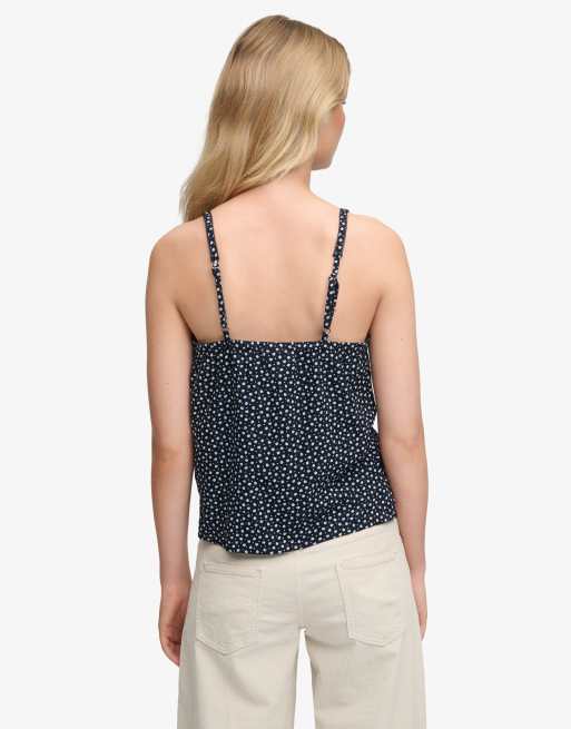 Superdry - Caraco à petits cœurs - Bleu marine éclipse, 2 de 6