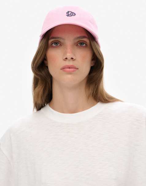 Superdry - Casquette de baseball à broderie SD - Rose Prep - view 1