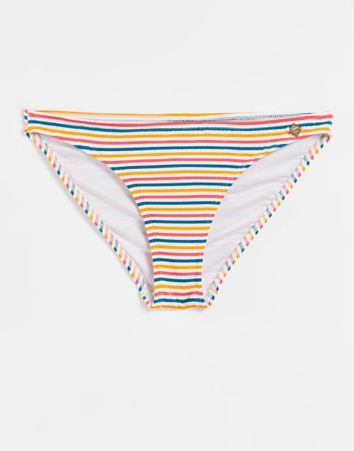 Superdry - Cassie - Slip bikini a righe multicolore