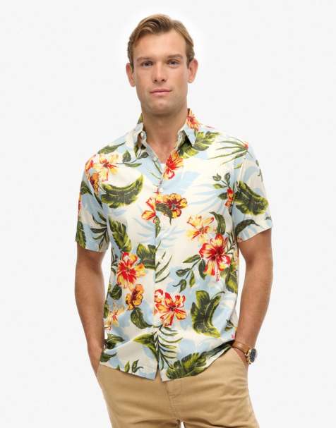 Superdry - Chemise à imprimé hawaïen - Aloha ombré - view 1