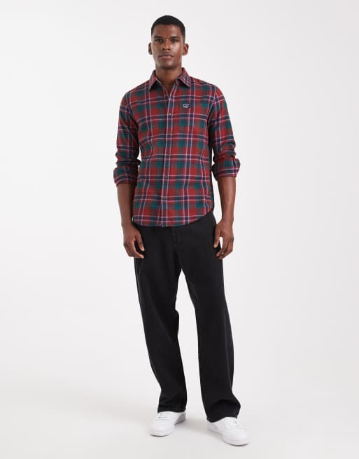 Carreaux Rouge Chemise Ã Carreaux Bucheron Homme Superdry Chemise
