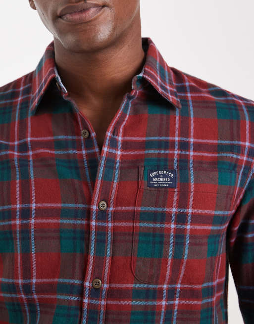 Superdry Chemise style bûcheron en coton à carreaux Buckshot