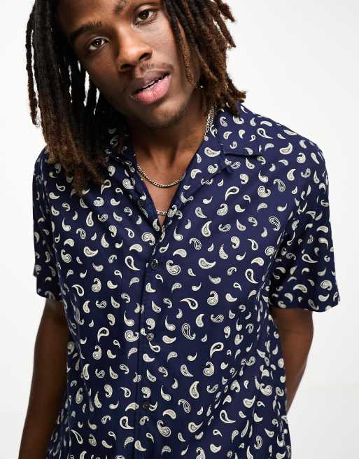 Chemise bucheron bleu store