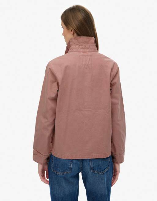 Superdry - Chore - Veste - Rose cendré, 5 de 6