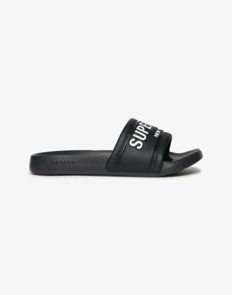 Superdry - City Luxe - Claquettes de piscine - Ébène - view 1
