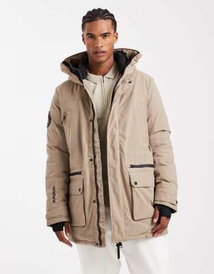 Superdry - City - Parka matelassée - Marron loup-Brown