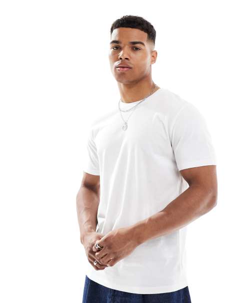 Superdry – Classic – Basic-T-Shirt in optischem Weiß - view 1