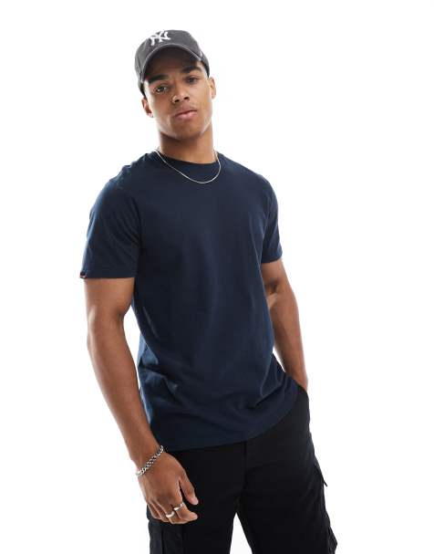 Superdry Classic essential t-shirt in eclipse navy - view 1