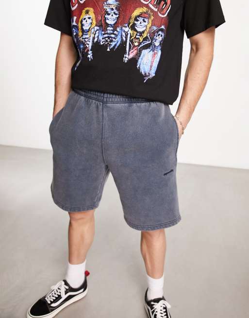 Superdry – Code Essential – Marinblå shorts i vintagestil