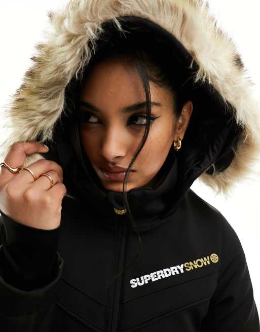 Superdry Combinaison de ski Noir ASOS