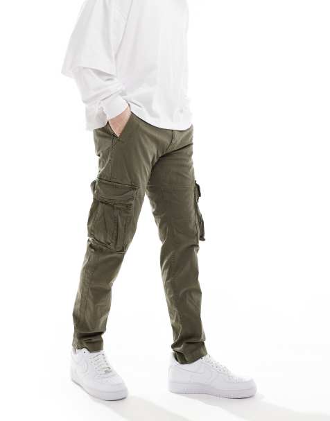 Superdry Core cargo pants in chive green - view 1