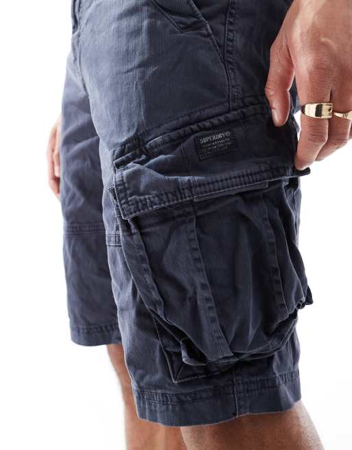 Superdry Core cargo short in eclipse navy, 3 of 5
