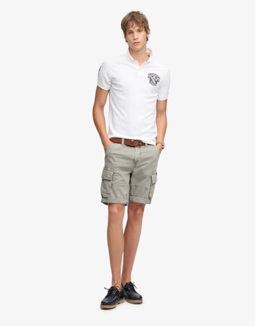 Superdry – Core – Cargo-Shorts in hellem Khakigrün, 3 von 5