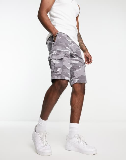 Snow on sale camo shorts