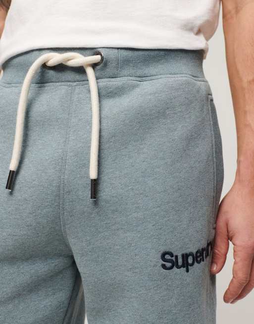 Superdry blue joggers hot sale