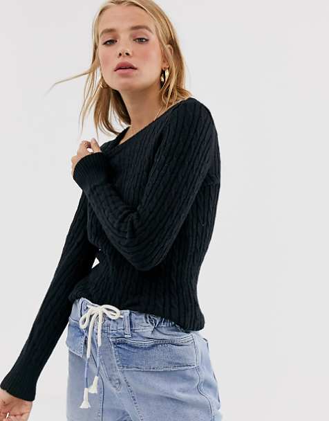 Large//14 colore Camicia Superdry croyde Twist Cavo Crew maglione a girocollo da donna Taglia Denim