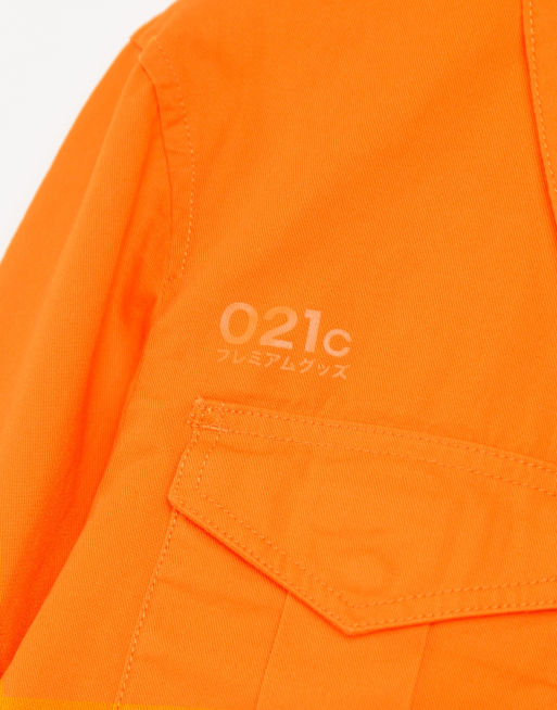 Superdry Desert Rookie utility jacket in orange, 3 of 4