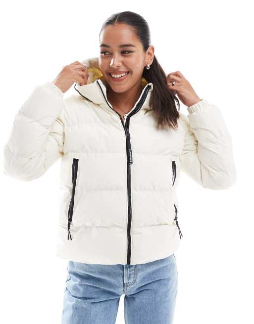 Doudoune blanche superdry hotsell
