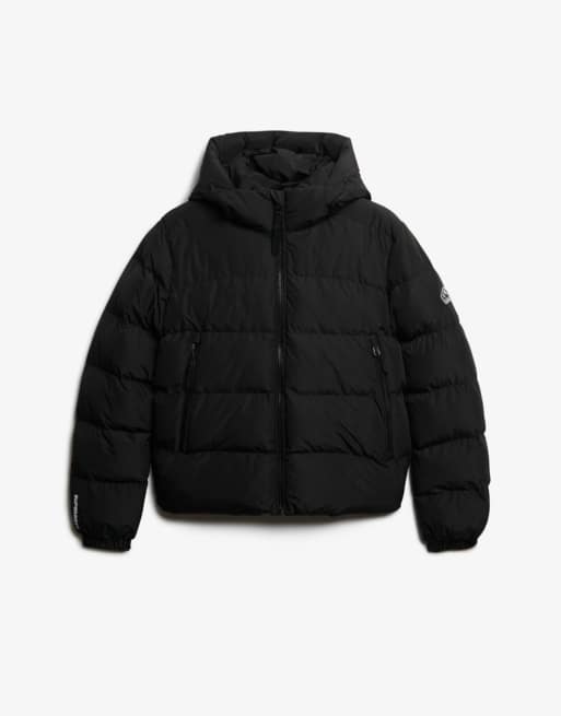 Superdry - Doudoune de sport à capuche - Noir, 7 de 7