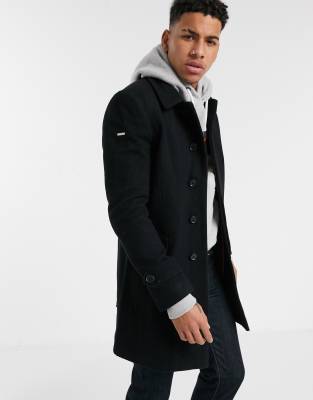 Superdry edit cheap wool car coat