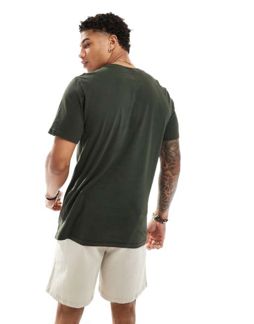 Superdry Embossed archive graphic t-shirt in surplus goods olive 