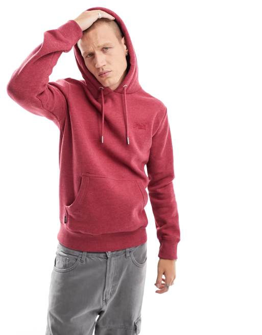 Superdry red outlet hoodie