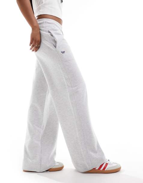 Straight sweatpants - Light grey marl - Ladies