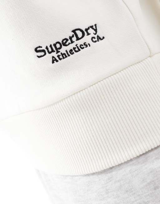 Superdry Essential logo sweatshirt in off white ASOS