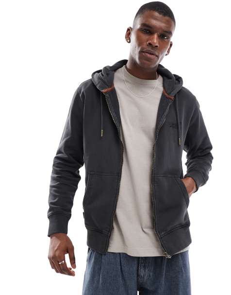 Asos mens zip up hoodie hotsell