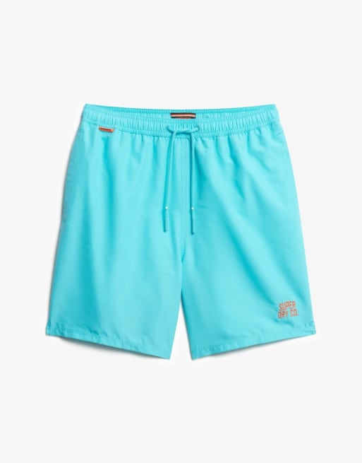 Superdry - Essential - Short de bain 17 pouces - Bleu aquamarine, 7 de 7
