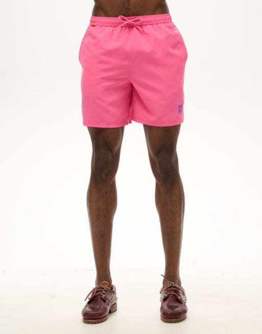 Superdry - Essential - Short de bain 17 pouces - Rose vif, 6 de 7